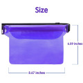 Trendy Waterproof Clear Lightweight PVC Waist Bag